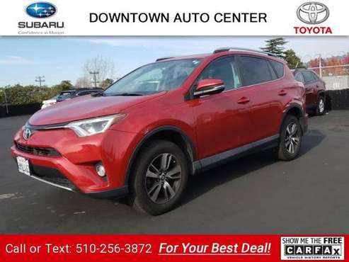 2016 Toyota RAV4 XLE suv Barcelona Red Metallic - cars & trucks - by... for sale in Oakland, CA
