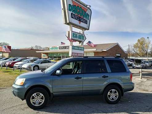 2005 HONDA PILOT EXL AWD LEATHER 3RD ROW SEATING - cars & trucks -... for sale in Tulsa, OK