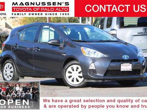 2012 Toyota Prius c Two hatchback Gray - cars & trucks - by dealer -... for sale in Palo Alto, CA