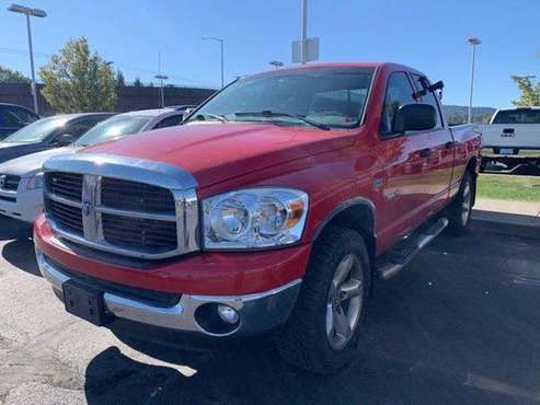 2008 Dodge Ram 1500 SLT pickup Flame Red - 12, 987 for sale in Post Falls, WA