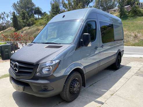 2014 Mercedes Benz Sprinter 3500 High Roof 144 WB Camper Cargo Van for sale in Solana Beach, CA