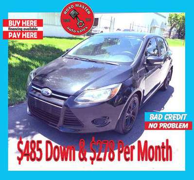 2013 Ford Focus SE - cars & trucks - by dealer - vehicle automotive... for sale in Pompano Beach, FL