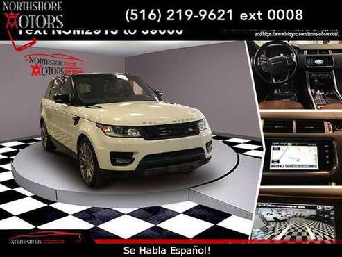 2016 Land Rover Range Rover Sport 4WD 4dr V8 Dynamic - SUV - cars &... for sale in Syosset, NY