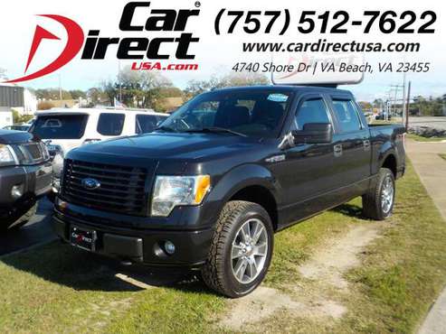2014 Ford F-150 STX SUPERCREW 4X4, BLUETOOTH, REMOTE START, TOW PA -... for sale in Virginia Beach, VA