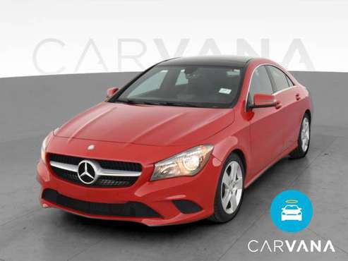 2014 Mercedes-Benz CLA-Class CLA 250 Coupe 4D coupe Red - FINANCE -... for sale in NEWARK, NY