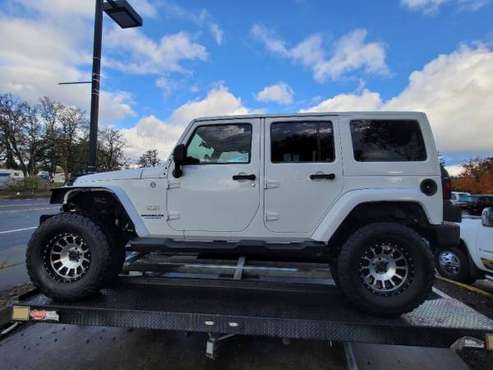 2012 Jeep Wrangler 4x4 4WD Unlimited Sahara Sport Utility 4D SUV... for sale in Portland, OR