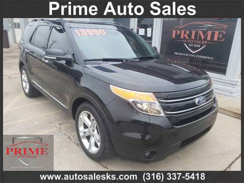 2014 FORD EXPLORER LIMITED - cars & trucks - by dealer - vehicle... for sale in Wichita, KS