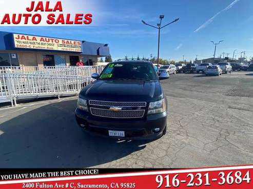 2010 Chevrolet Chevy Tahoe LTZ***LEATHE **NAVY***DVD**** BAD CREDIT... for sale in Sacramento , CA