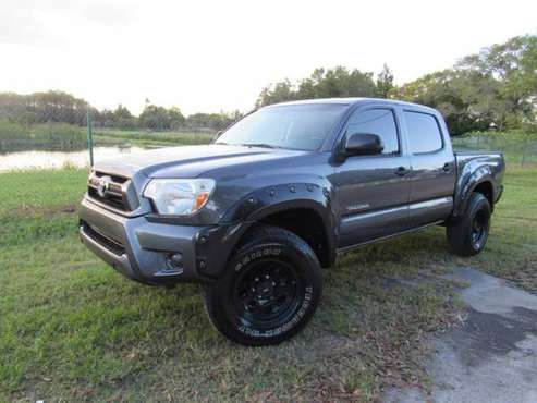 2014 TOYOTA TACOMA DOUBLE CAB with - cars & trucks - by dealer -... for sale in TAMPA, FL