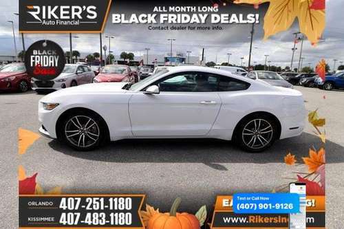 2017 Ford Mustang EcoBoost Coupe - cars & trucks - by dealer -... for sale in Orlando, FL