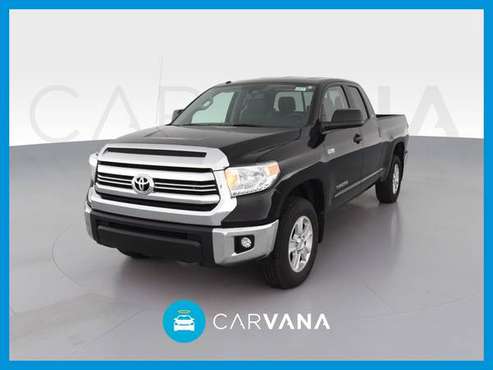 2017 Toyota Tundra Double Cab SR5 Pickup 4D 6 1/2 ft pickup Black for sale in Blountville, TN