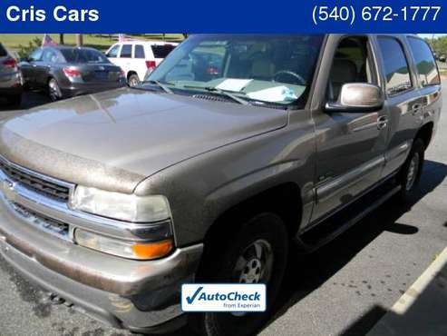 2002 Chevrolet Tahoe 4dr 1500 4WD LS with Full-size spare tire... for sale in Orange, VA