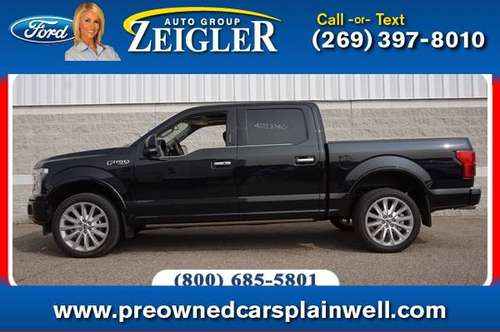 *2019* *Ford* *F-150* *Limited* - cars & trucks - by dealer -... for sale in Plainwell, MI
