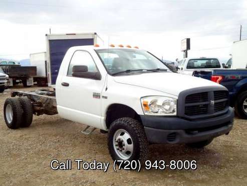 2007 Dodge Ram 3500 Regular Cab 4WD Cab and Chassis 84 inch CA for sale in Broomfield, CO