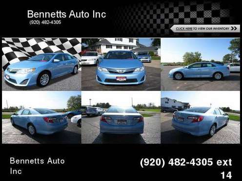 2013 Toyota Camry LE - cars & trucks - by dealer - vehicle... for sale in Neenah, WI