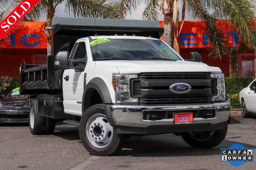 2019 Ford F-550 F550 XL DRW Standard Cab Dump Truck Diesel RWD for sale in Fontana, CA