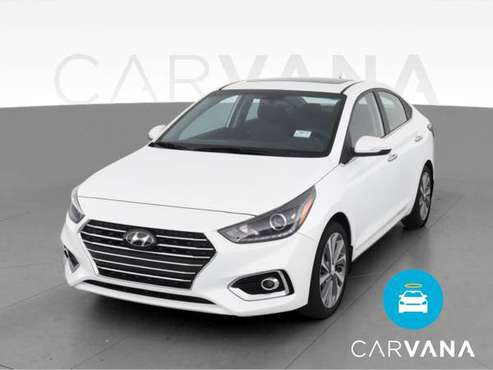 2018 Hyundai Accent Limited Sedan 4D sedan White - FINANCE ONLINE -... for sale in Washington, District Of Columbia
