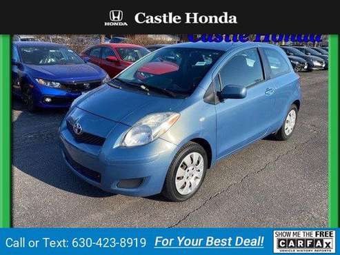 2009 Toyota Yaris hatchback Blue - - by dealer for sale in Morton Grove, IL