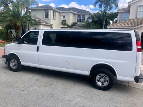 Chevrolet express 3500 passenger van extended - cars & trucks - by... for sale in Hollywood, FL
