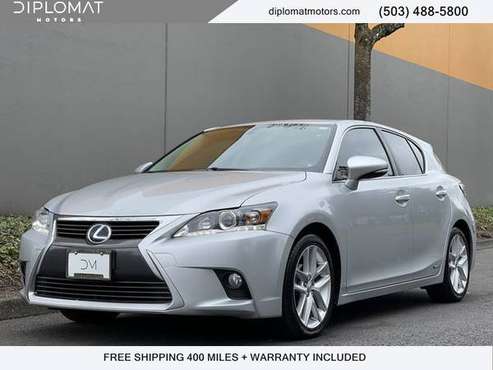2014 Lexus CT CT 200h Hatchback 4D 78830 Miles FWD 4-Cyl, Hybrid for sale in Portland, OR