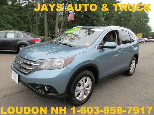 2014 HONDA CR-V EX-L AWD ONLY 91K 1 OWNER WITH CERTIFIED WARRANTY for sale in LOUDON, ME