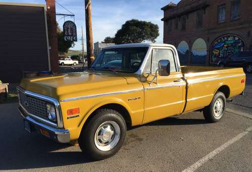 1972 Chevy Pickup C20 - Camper Special for sale in Stinson Beach, CA