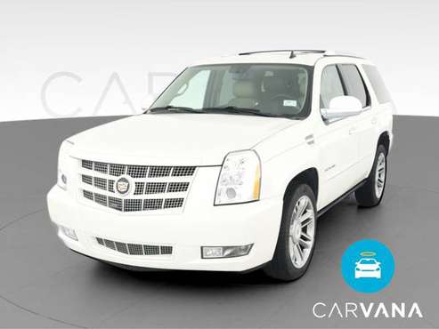 2014 Caddy Cadillac Escalade Premium Sport Utility 4D suv White - -... for sale in Rochester , NY