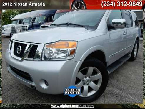 2012 Nissan Armada 4WD SL FULLY LOADED 5.6L - cars & trucks - by... for sale in Wadsworth, OH
