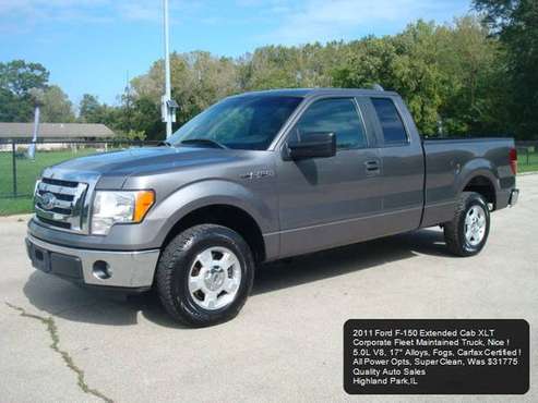 2011 Ford F-150 XLT Extended Cab 1 Owner Alloys F150 V8 Like New Truck for sale in Highland Park, IA