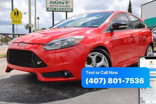 2014 Ford Focus ST Instant Approvals! Minimal money down! - cars &... for sale in Orlando, FL