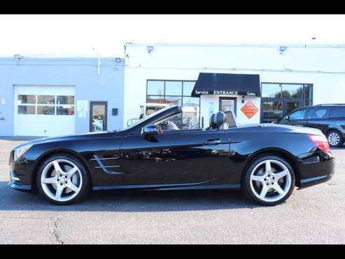 2013 Mercedes-Benz SL-Class 2dr Roadster SL 550 Black on Black for sale in Plaistow, MA