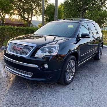 2012 GMC ACADIA DENALI LOOKING AMAZING TAKE IT HOME TODAY - cars & for sale in Fort Lauderdale, FL