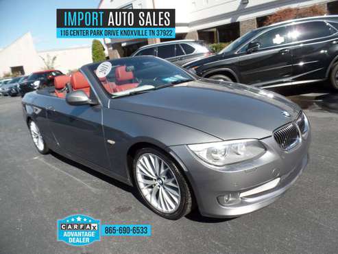 2011 BMW 335i HARD TOP CONVERTIBLE! LOW MILES! RED LEATHER! NAV! 300HP for sale in Knoxville, TN