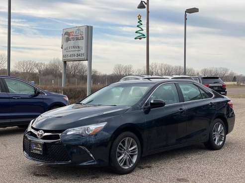 2016 TOYOTA CAMRY SE ONLY 79K MILES! ALL CREDIT APPROVED!! - cars &... for sale in Burnsville, MN