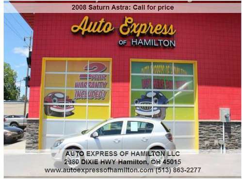 2008 Saturn Astra 199 Down TAX Buy Here Pay Here for sale in Hamilton, OH