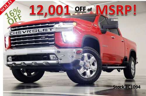 WAY OFF MSRP! BRAND NEW Red 2021 Chevy Silverado 2500HD LTZ 4WD Crew... for sale in Clinton, IN