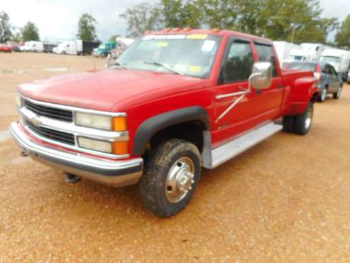 1997 Chev 3500 4WD Crew Cab $4,90 - cars & trucks - by dealer -... for sale in West Point MS, MS