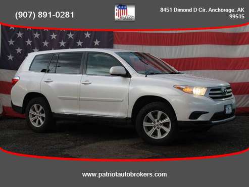 2012 / Toyota / Highlander / AWD - PATRIOT AUTO BROKERS - cars &... for sale in Anchorage, AK