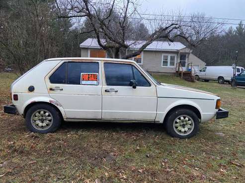 81 VW diesel rabbit - cars & trucks - by owner - vehicle automotive... for sale in Fine, NY