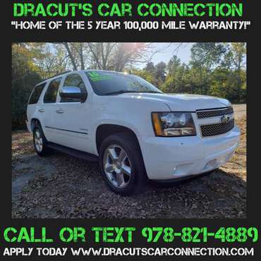 10 Chevy Tahoe LTZ 4x4/AWD Luxury 7 Pass!5 Yr 100K Warranty INCLUDED!! for sale in Methuen, NH