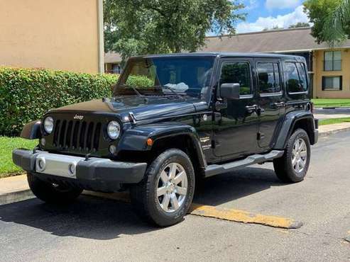 2014 *JEEP* *SAHARA* NO CREDIT NEED $3,000 DOWN for sale in Hollywood, FL