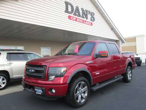 2013 FORD F150 CREW CAB FX4 1 OWNER! 85K MILES! FULLY LOADED! SHARP!... for sale in Monticello, MN