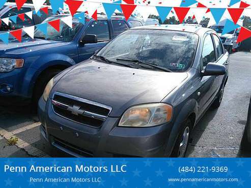 2008 CHEVY AVEO LS, 111k miles, Clean, Gas Saver, Ez to Drive, Good for sale in Allentown, PA