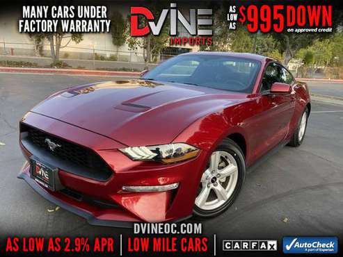2019 FORD MUSTANG - cars & trucks - by dealer - vehicle automotive... for sale in Yorba Linda, CA