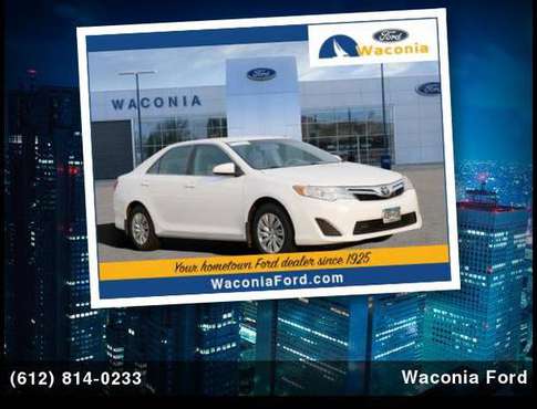 2012 Toyota Camry LE - cars & trucks - by dealer - vehicle... for sale in Waconia, MN