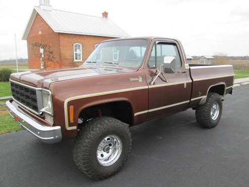 1977 Chevy K10 Square Body Chevrolet 1977 - cars & trucks - by owner... for sale in Caledonia, OH