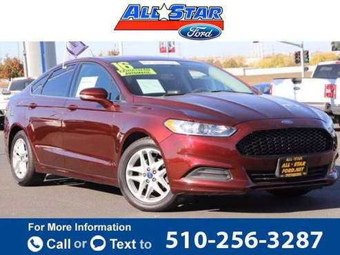 2016 Ford Fusion SE sedan - cars & trucks - by dealer - vehicle... for sale in Pittsburg, CA