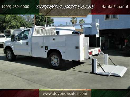 2011 FORD F350 SD UTILITY M02120 - cars & trucks - by dealer -... for sale in Pomona, CA