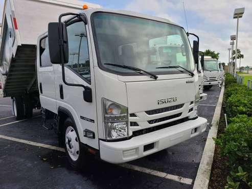 2020 Isuzu Crew Cab Dump (850) - cars & trucks - by dealer - vehicle... for sale in Pompano Beach, FL