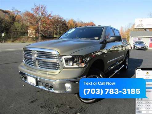 2015 RAM 1500 Big Horn ~ WE FINANCE BAD CREDIT - cars & trucks - by... for sale in Stafford, District Of Columbia